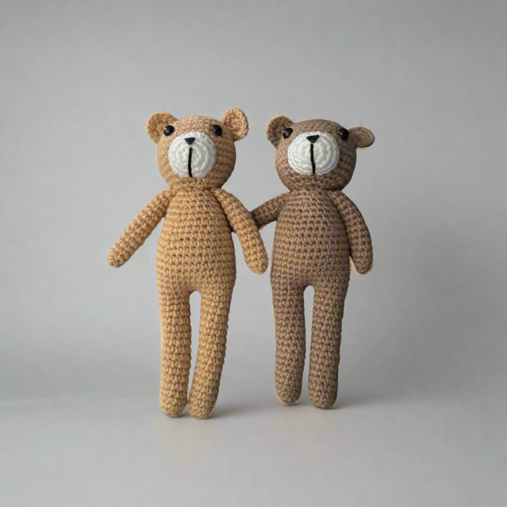 Crochet Teddy Bear Plush Toy
 – Olive Le...