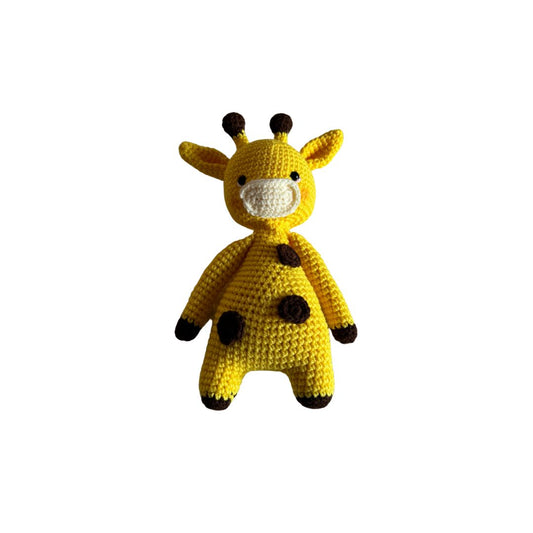 Zeke the Giraffe - Crochet Plush Toy
