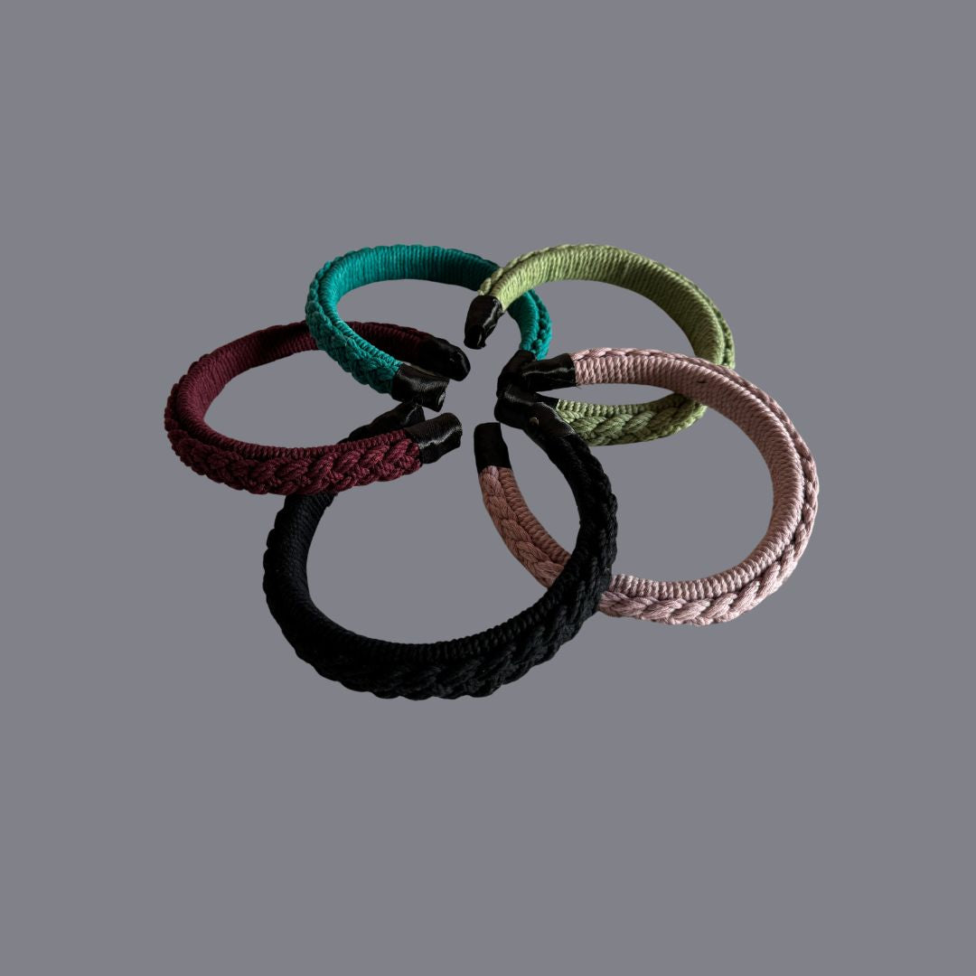 Boho Braided Macrame Headband