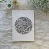 Minimalist Mandala Art Card