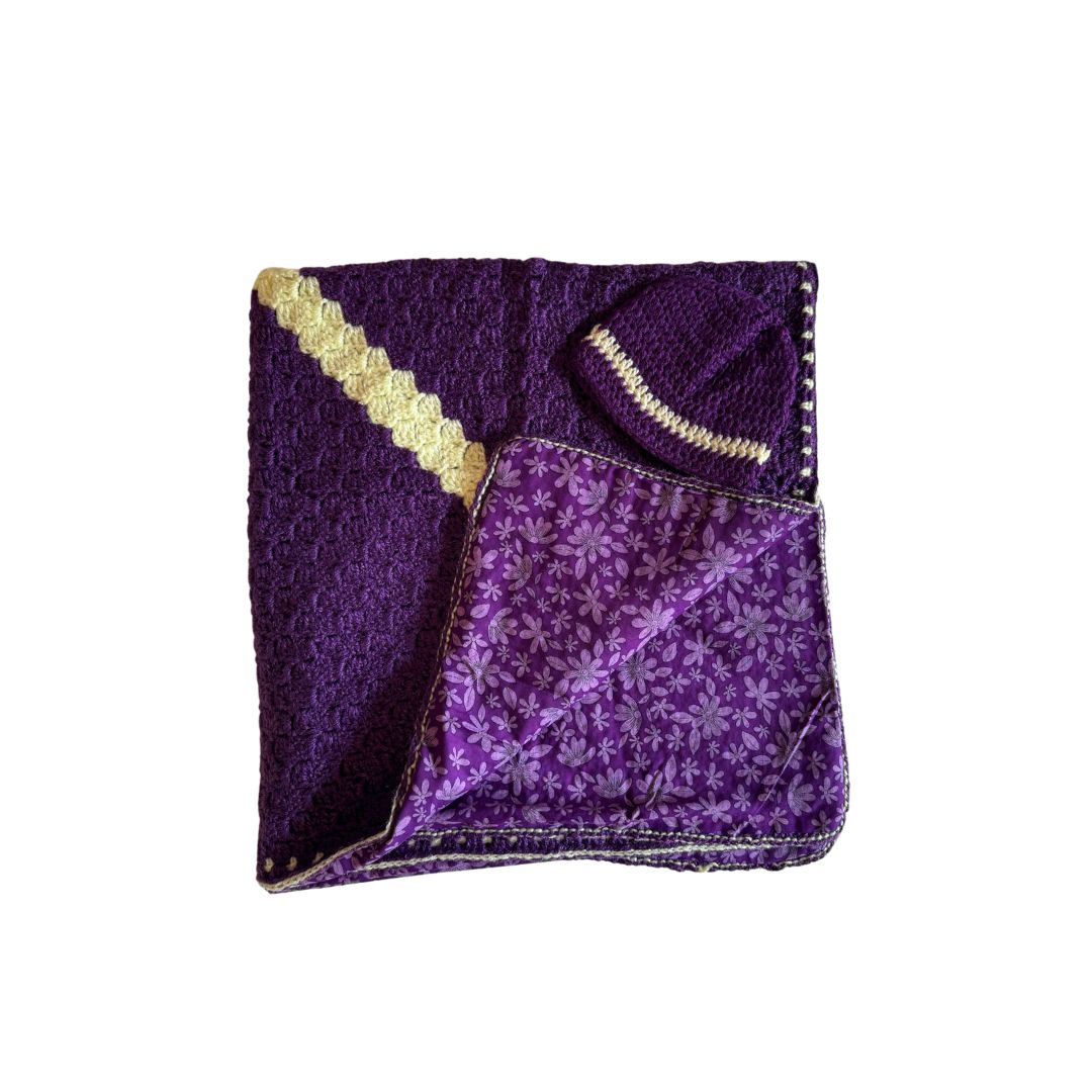 Majestic Purple Baby Blanket - Single Edition
