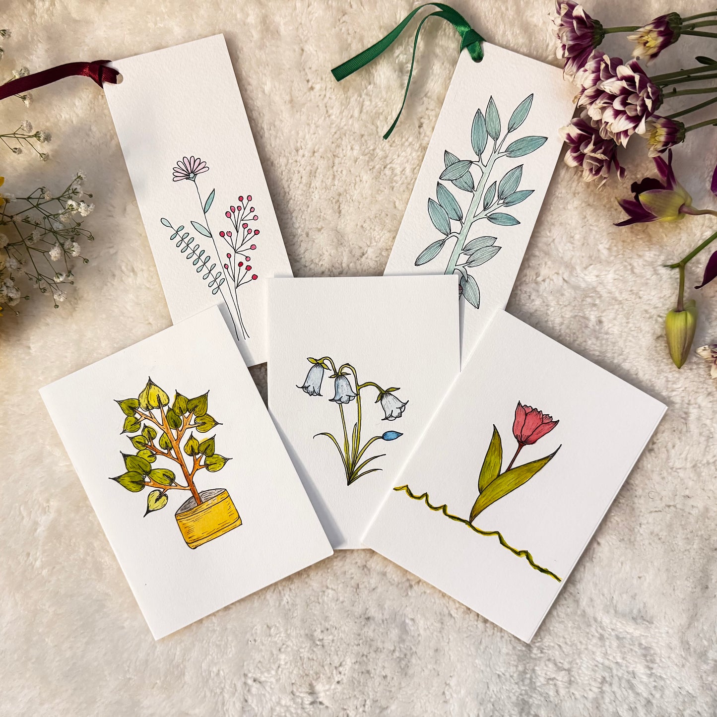 Watercolor Floral Collection - Small