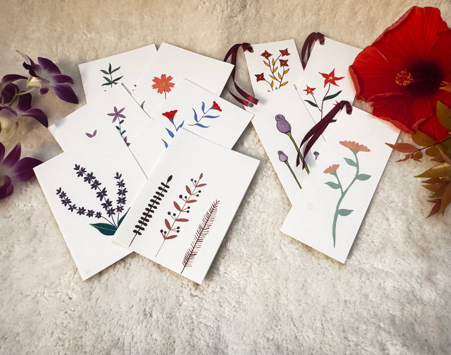 Gouache Floral Collection - Large