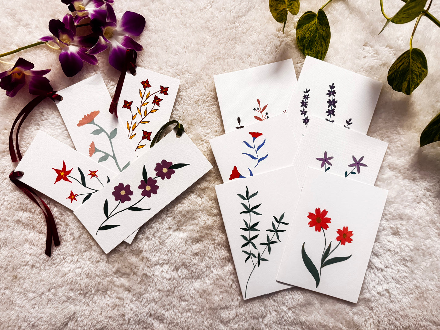 Gouache Floral Collection - Large