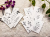 Black & White Floral Collection - Large