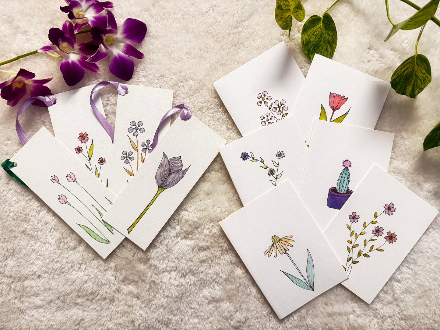 Watercolor Floral Collection - Large