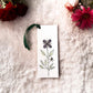 Watercolor Handmade Floral Bookmarks