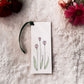 Watercolor Handmade Floral Bookmarks