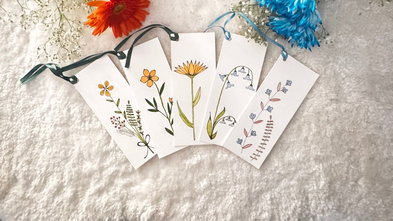 Watercolor Floral Collection - Large
